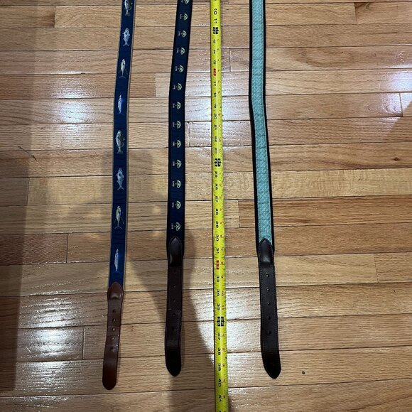 2 Vineyard Vines Belts plus bonus belt - Picture 3 of 3